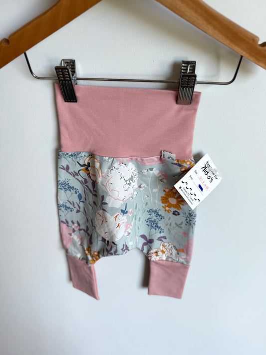 Made in Nanaimo Floral Pants (With tags) / 0-6m