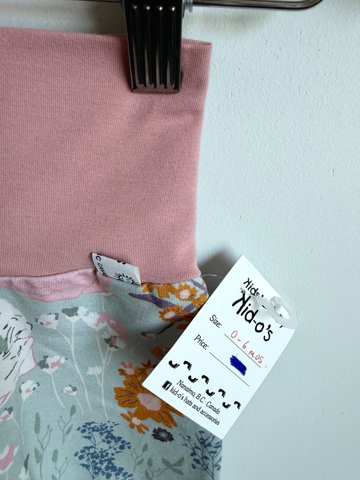 Made in Nanaimo Floral Pants (With tags) / 0-6m