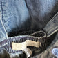 Heart Pocket Denim Like Overalls / 12-18m