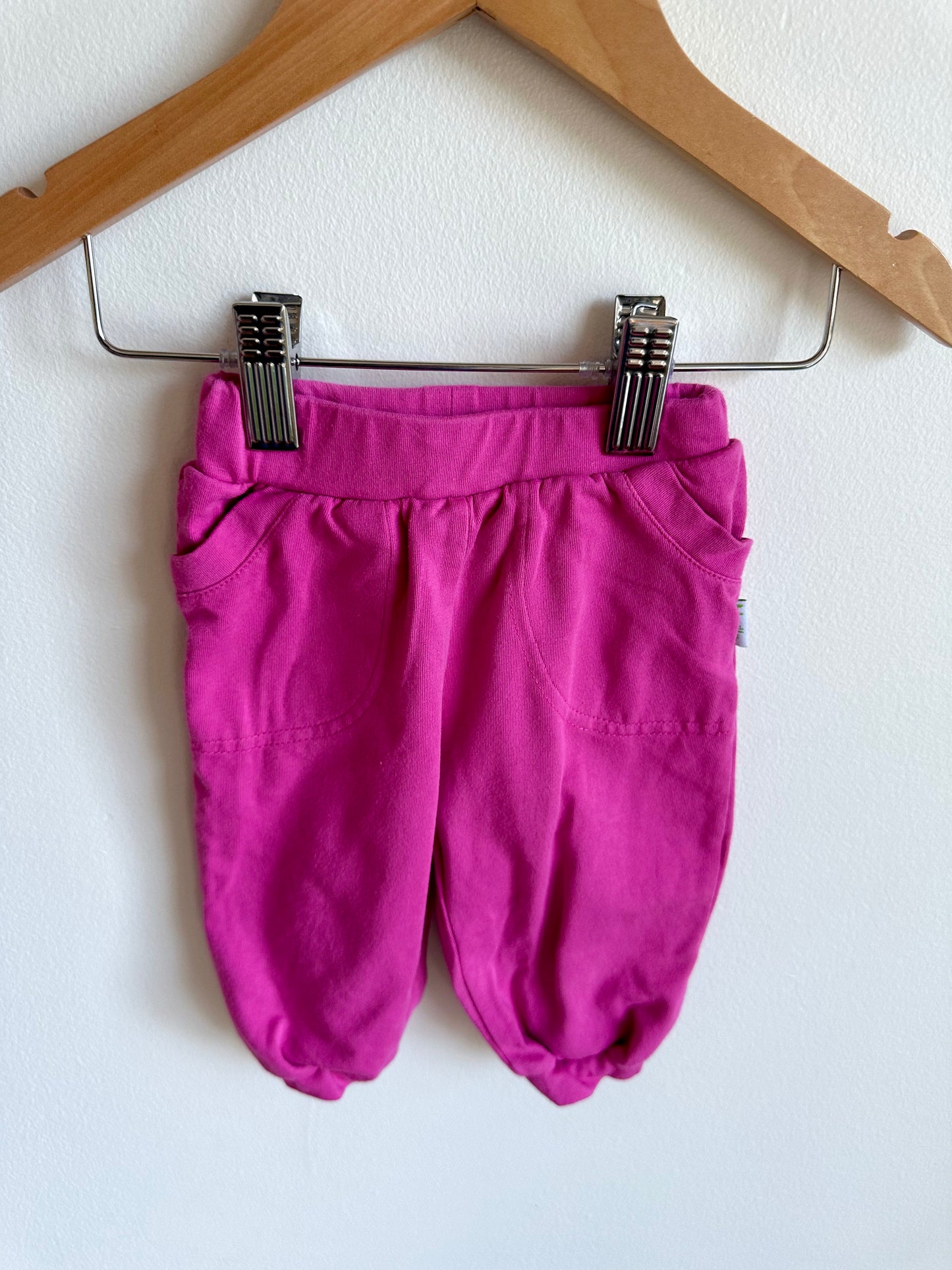 Pink Donut Organic Bodysuit + Pants Set / 3-6m