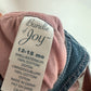 Overall Jean Dress with Pink Liner / 12-18m