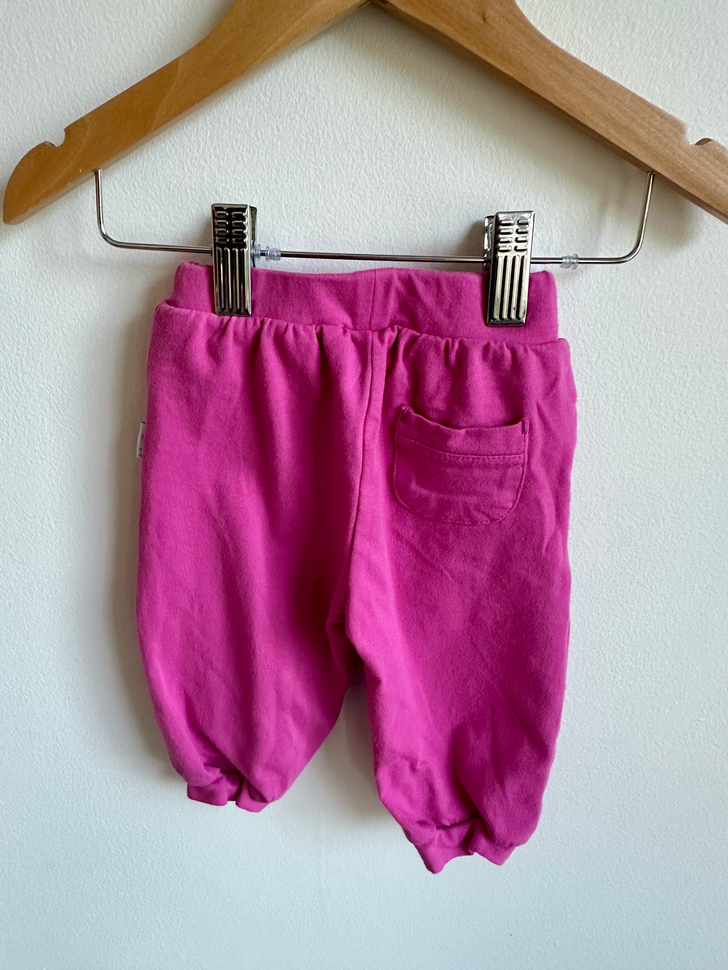 Pink Donut Organic Bodysuit + Pants Set / 3-6m