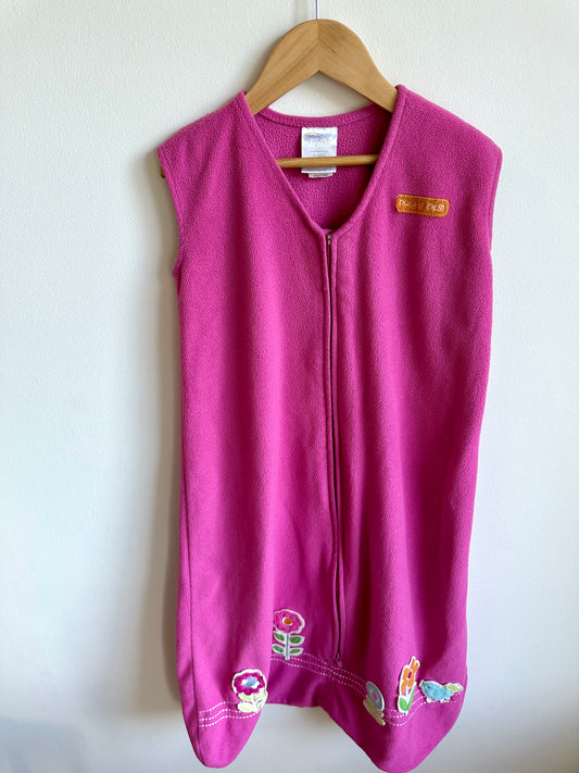 Pink Halo Fleece Sleep Sack / 18-24m