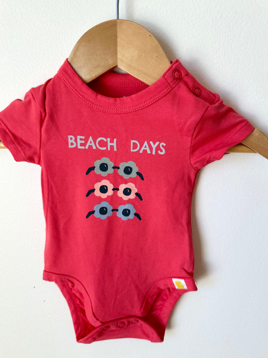 Beach Days Organic Cotton Bodysuit / 0-3m