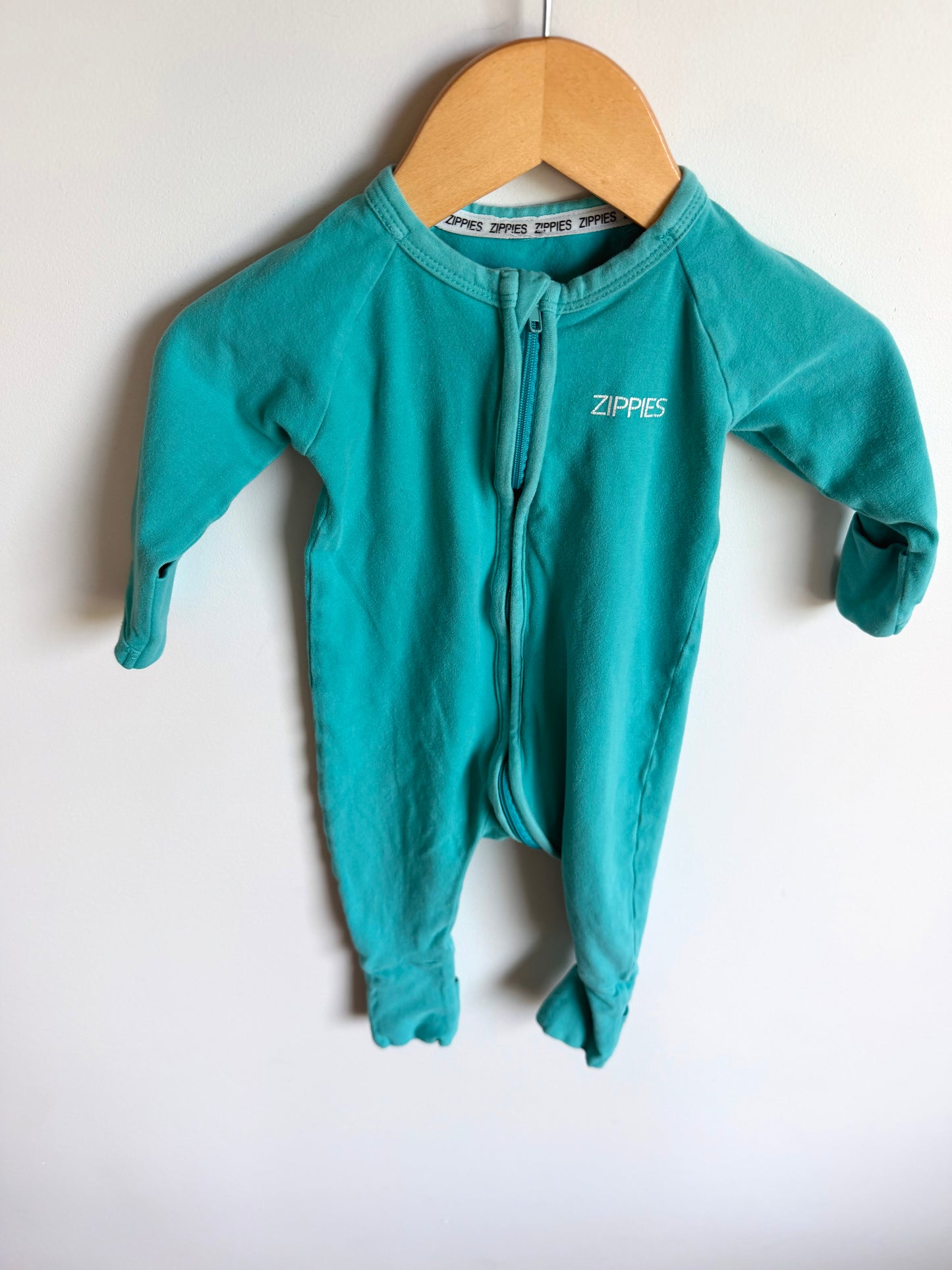 Zippies Aqua 2 Way Zipper Sleeper / 0-3m?