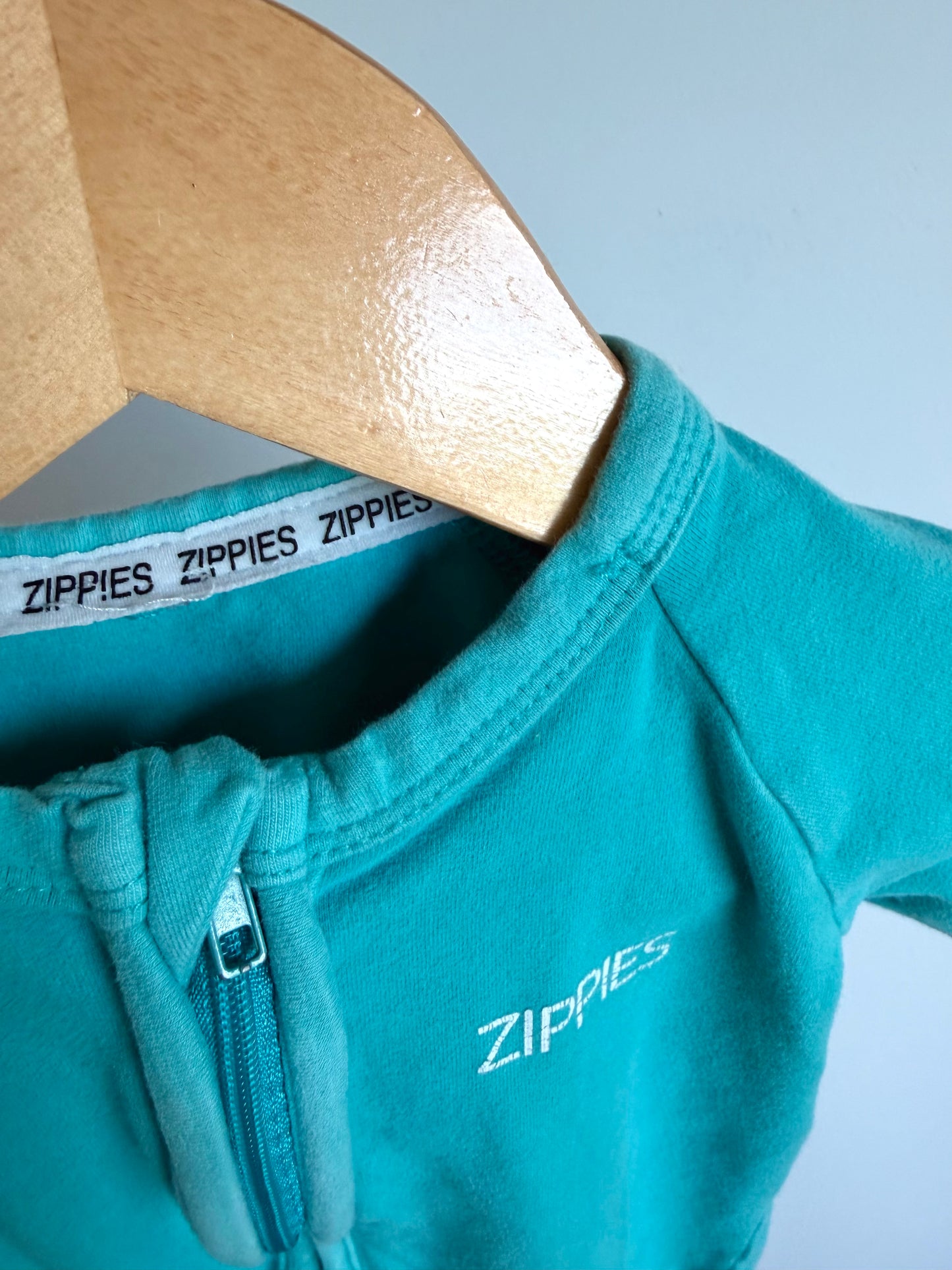Zippies Aqua 2 Way Zipper Sleeper / 0-3m?