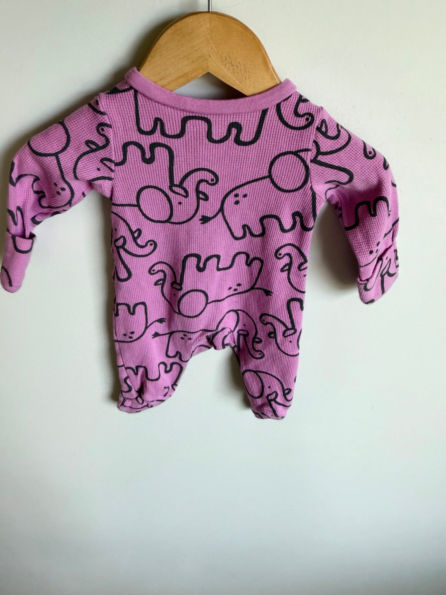 Elephant 2 Way Zipper Sleeper / 0m