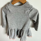 Sparkly Long Sleeve Tulle Dress / 6-12m
