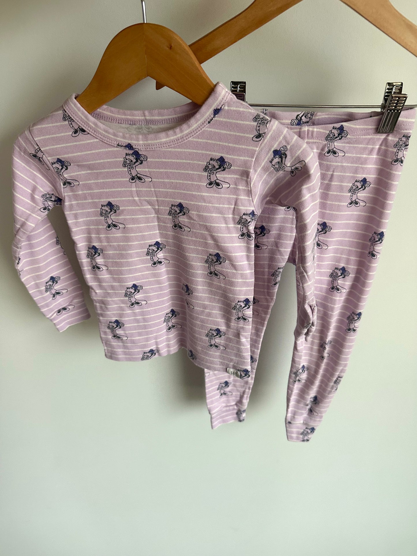 Yawn Minnie PJ Set / 3T