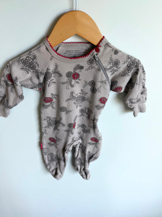 Organic Cotton Floral Flourish Sleeper / 3m