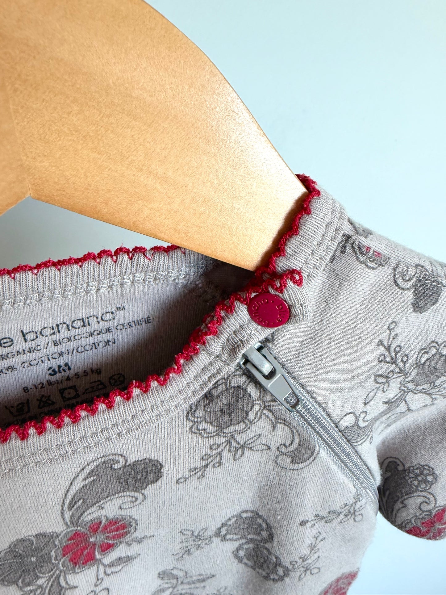Organic Cotton Floral Flourish Sleeper / 3m