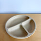 Set of 2 Tan Suction Plates