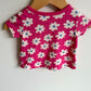 Pink Daisy T-shirt / 0-3m