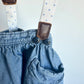 Chambray Skirt with Suspenders / 2T