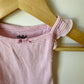 Pink Striped Tank Bodysuit / 0-3m