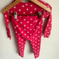 Pink Dot PJ Set / 3T
