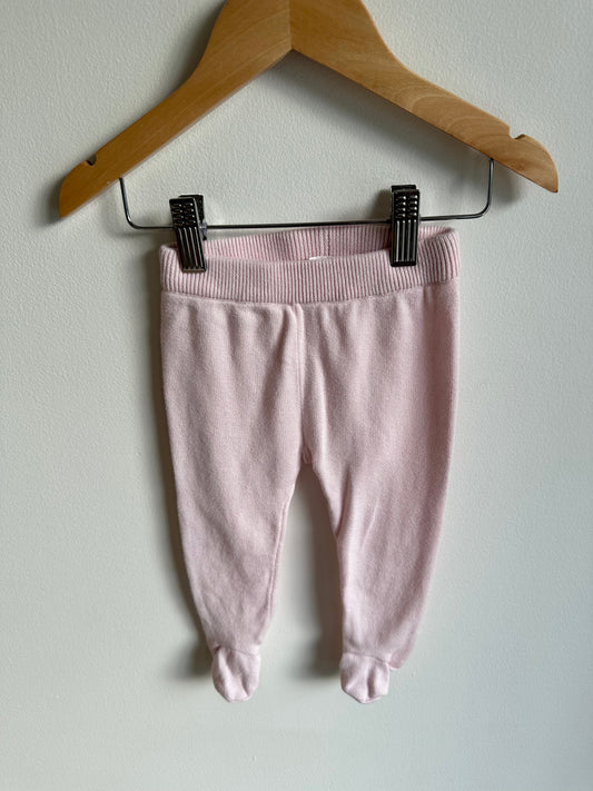 Pink Footed Pants / 3-6m