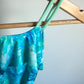 Blue Ruffle Swimsuit / 2T