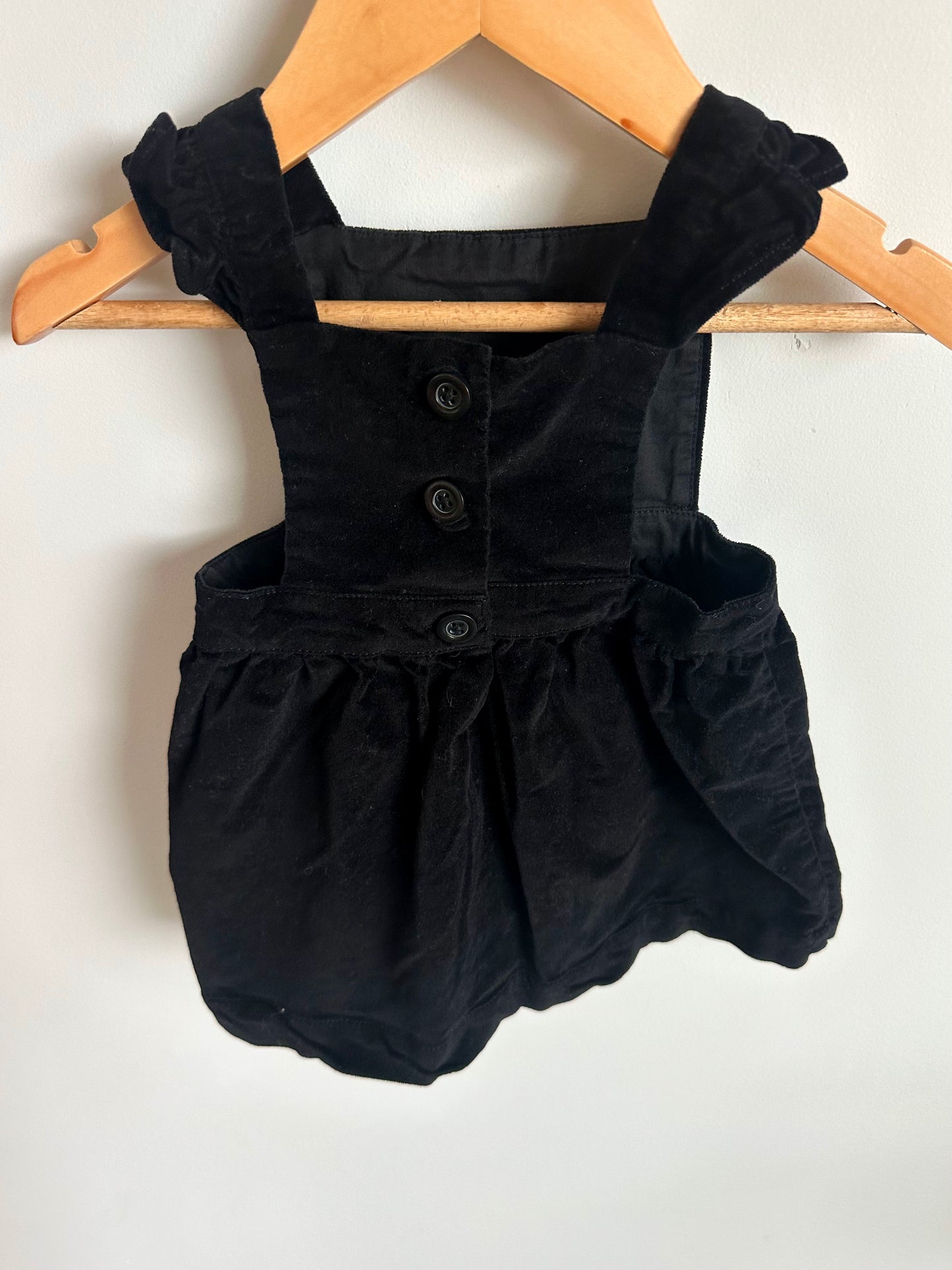 Gap Black Overall Dress / 6-12m