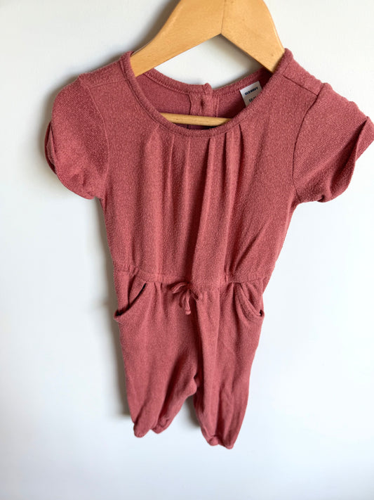 T-Shirt Pocket Jumpsuit / 12-18m