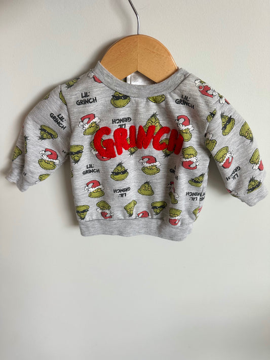 Lil' Grinch Crewneck / 0-3m