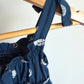 Circle Pattern Navy Jumpsuit / 6-9m