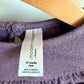 Purple Ruffle Top + Pants Set / 24m