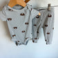 Bear Bodysuit + Pants Set / 6m