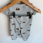 Bear Bodysuit + Pants Set / 6m