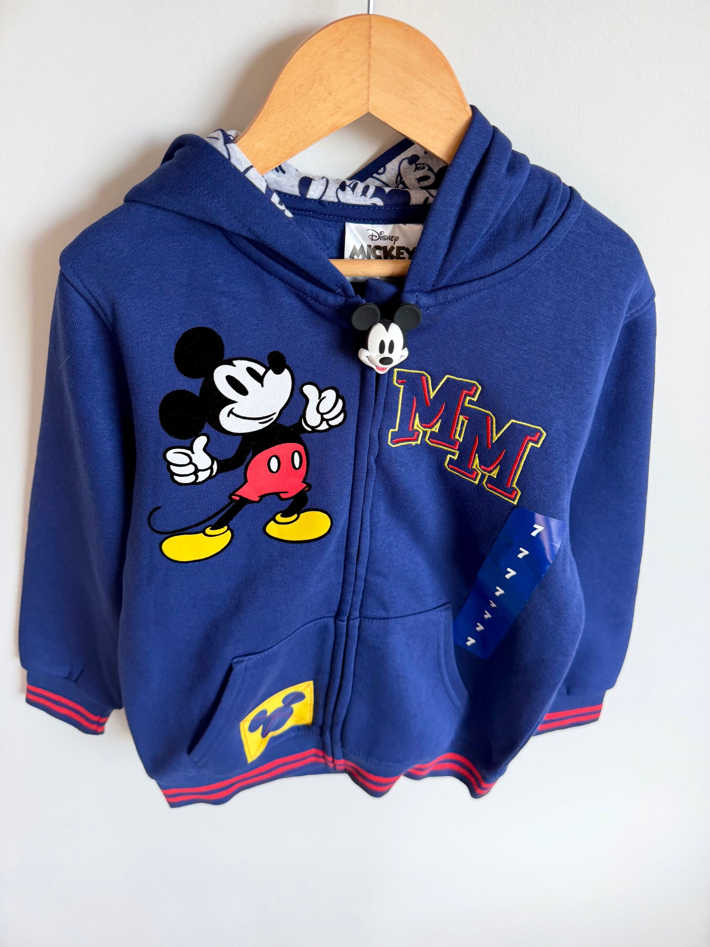 Mickey Mouse Hoodie (With tags) / 7 years