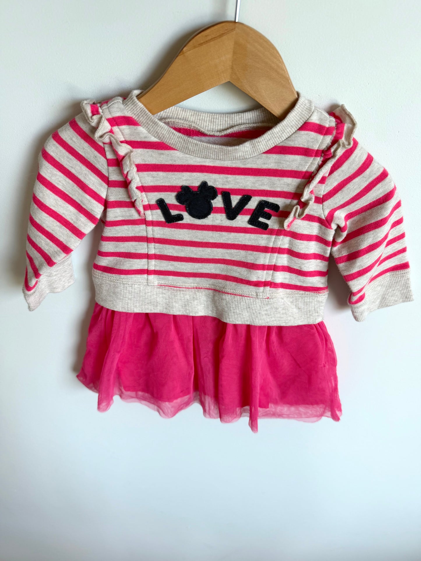 Love Minnie Tutu Dress / 12-18m