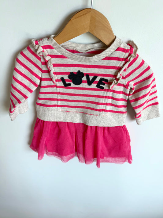 Love Minnie Tutu Dress / 12-18m