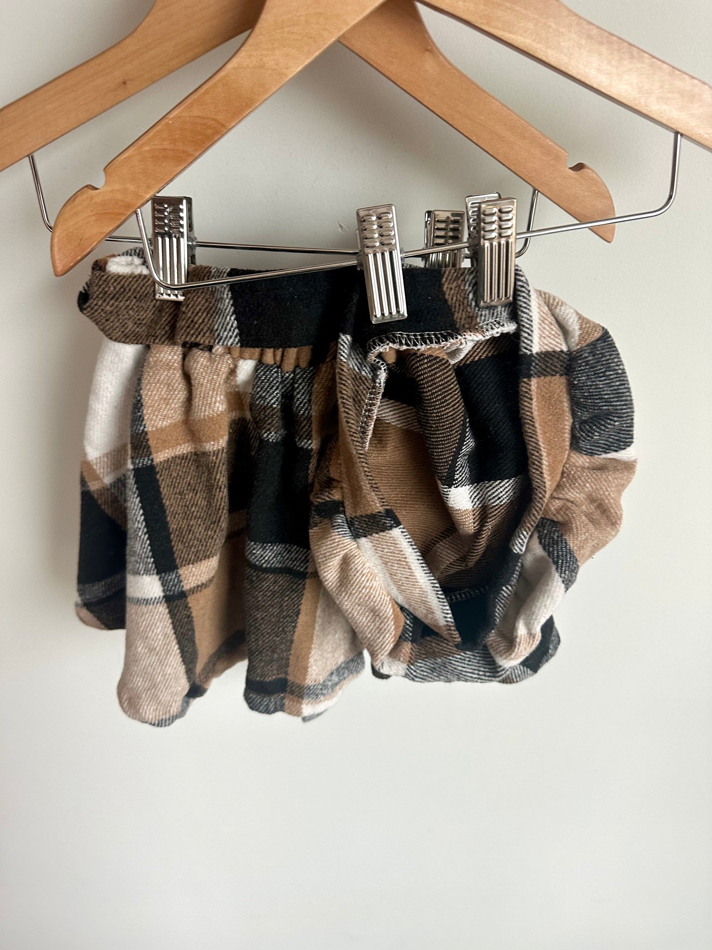 Tartan Skirt + Beret Hat Set / 2T?