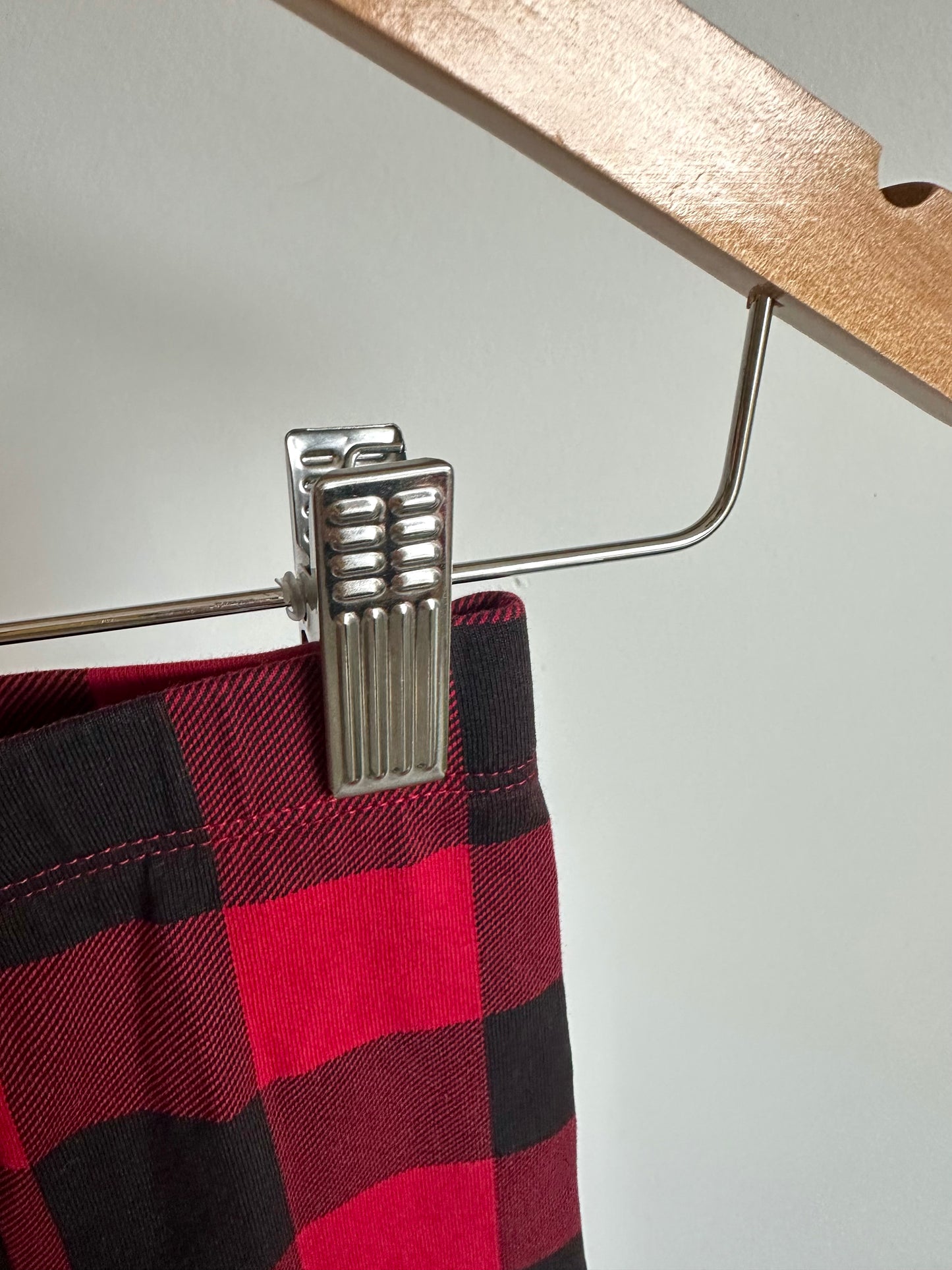 Buffalo Plaid Leggings / 0-3m