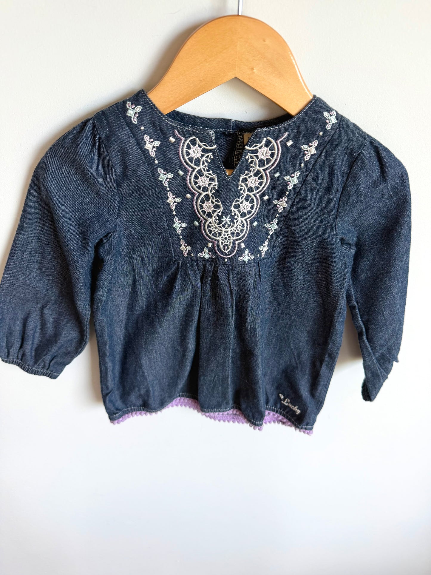 Lucky Brand Embroidery Dress / 18m
