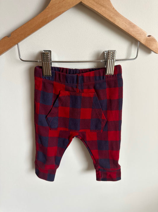 Buffalo Plaid Front Pocket Pants / 3m