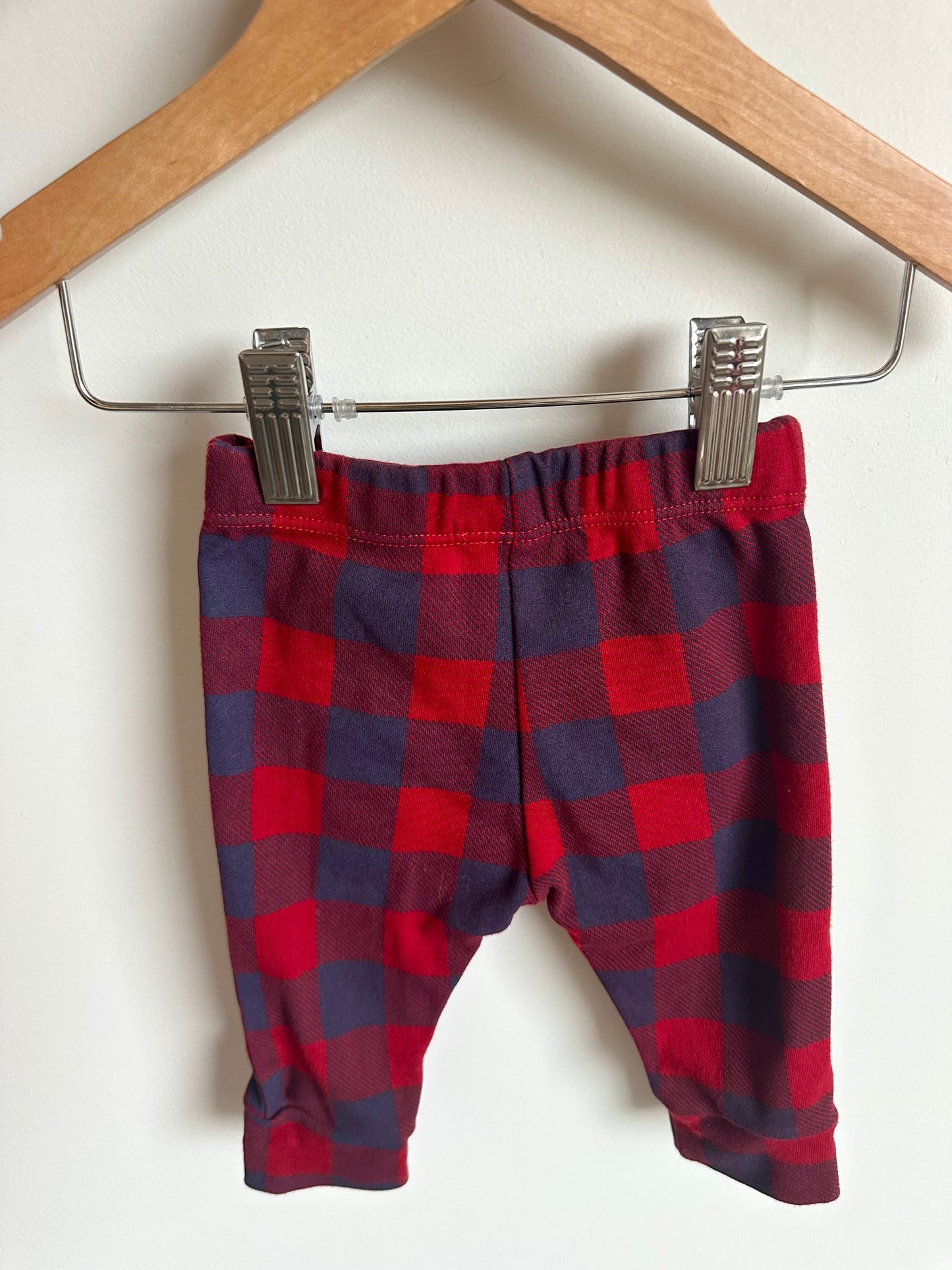 Buffalo Plaid Front Pocket Pants / 3m