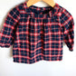 Plaid Bow Dress / 12-18m