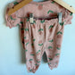 Tulip Pattern Top + Bottom Set (PLAY) / 24m