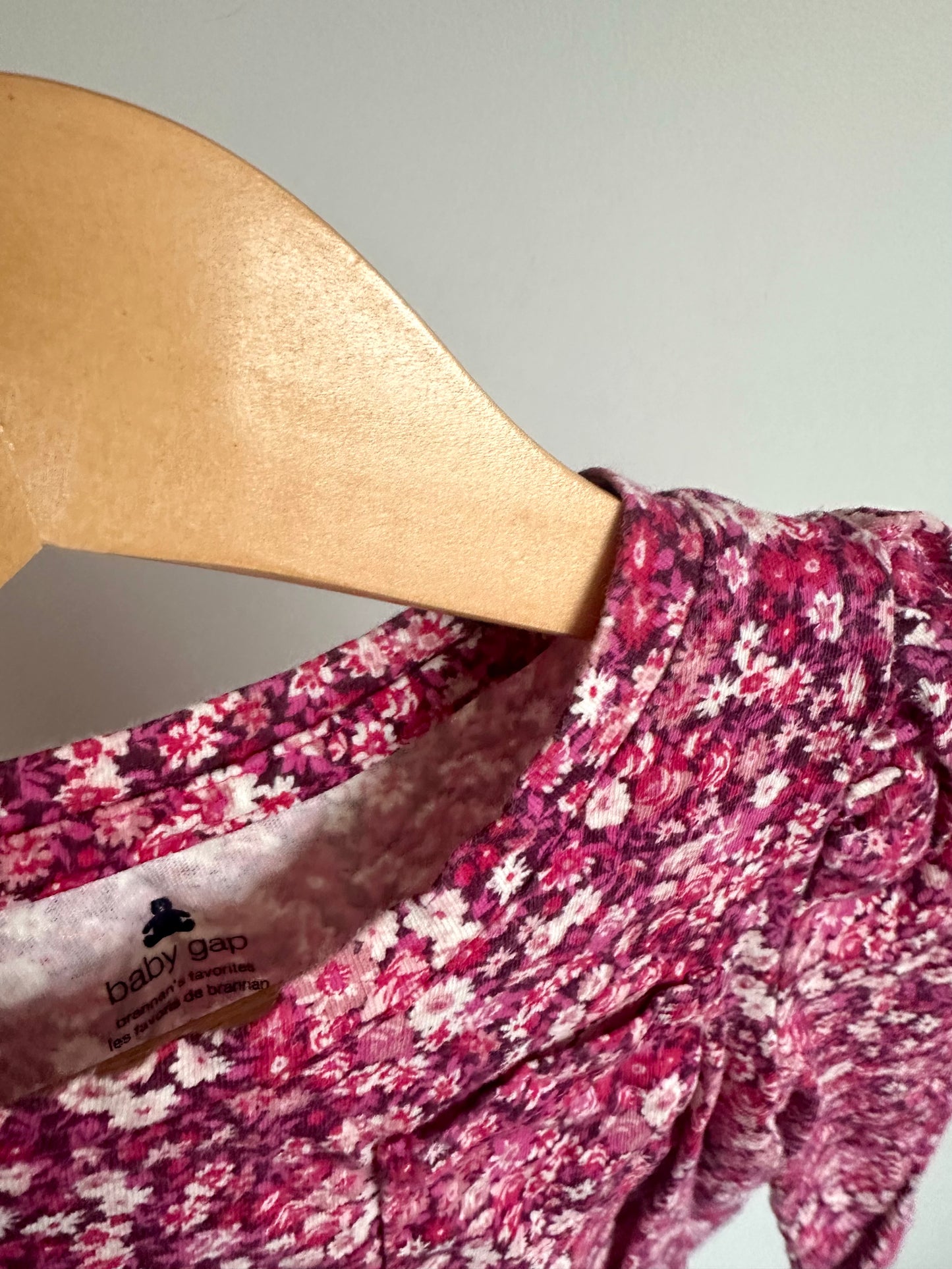 Floral Rouge Billowy Sleeve Top / 3T