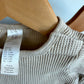 H&M Oat Waffle Top + Pants Set / 1-2m