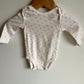 Long Sleeve Floral Bodysuit / 3m