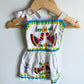 Embroidery White Bird Dress / 12-18m?