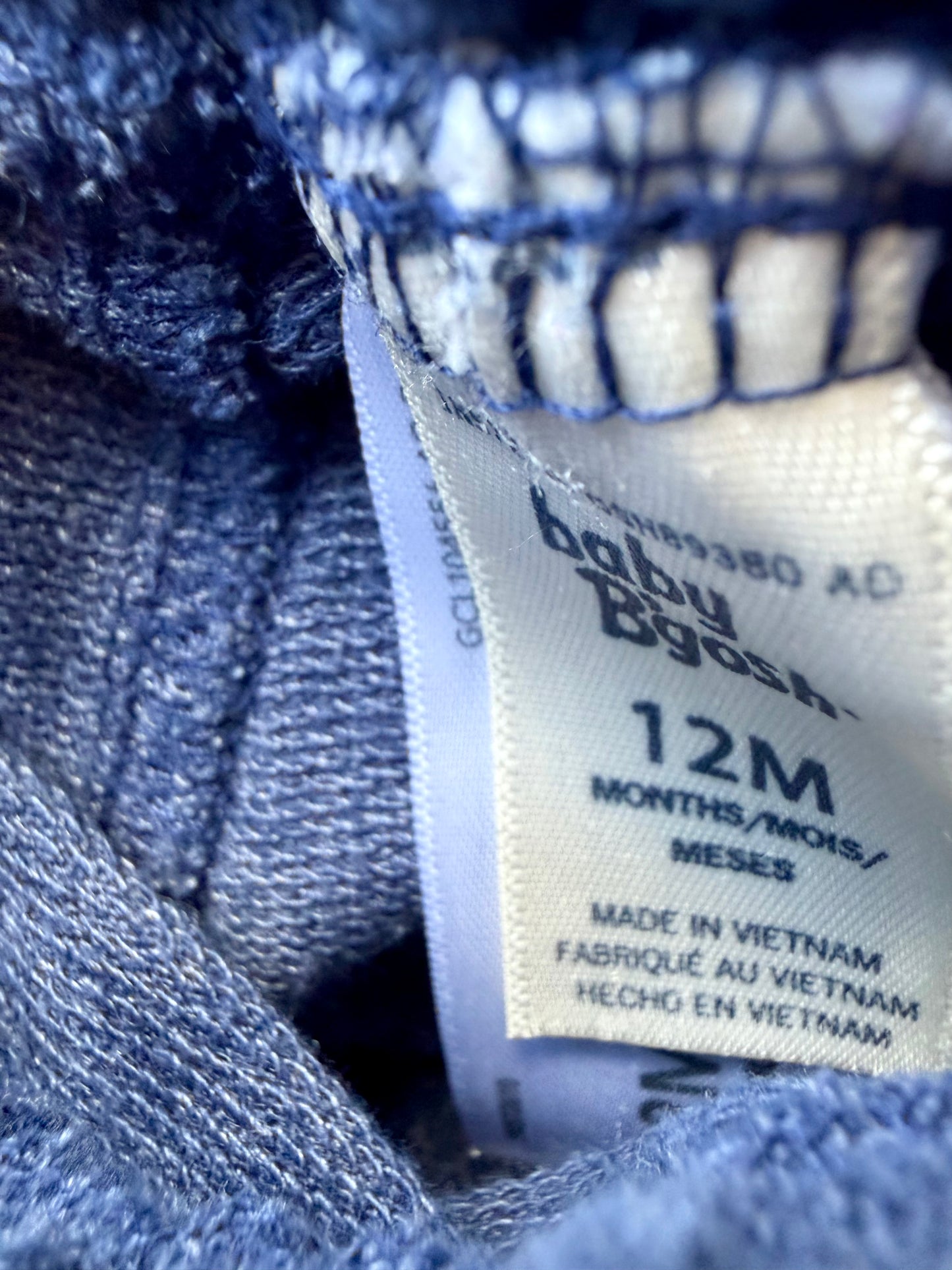 Navy Cargo Shorts / 12m