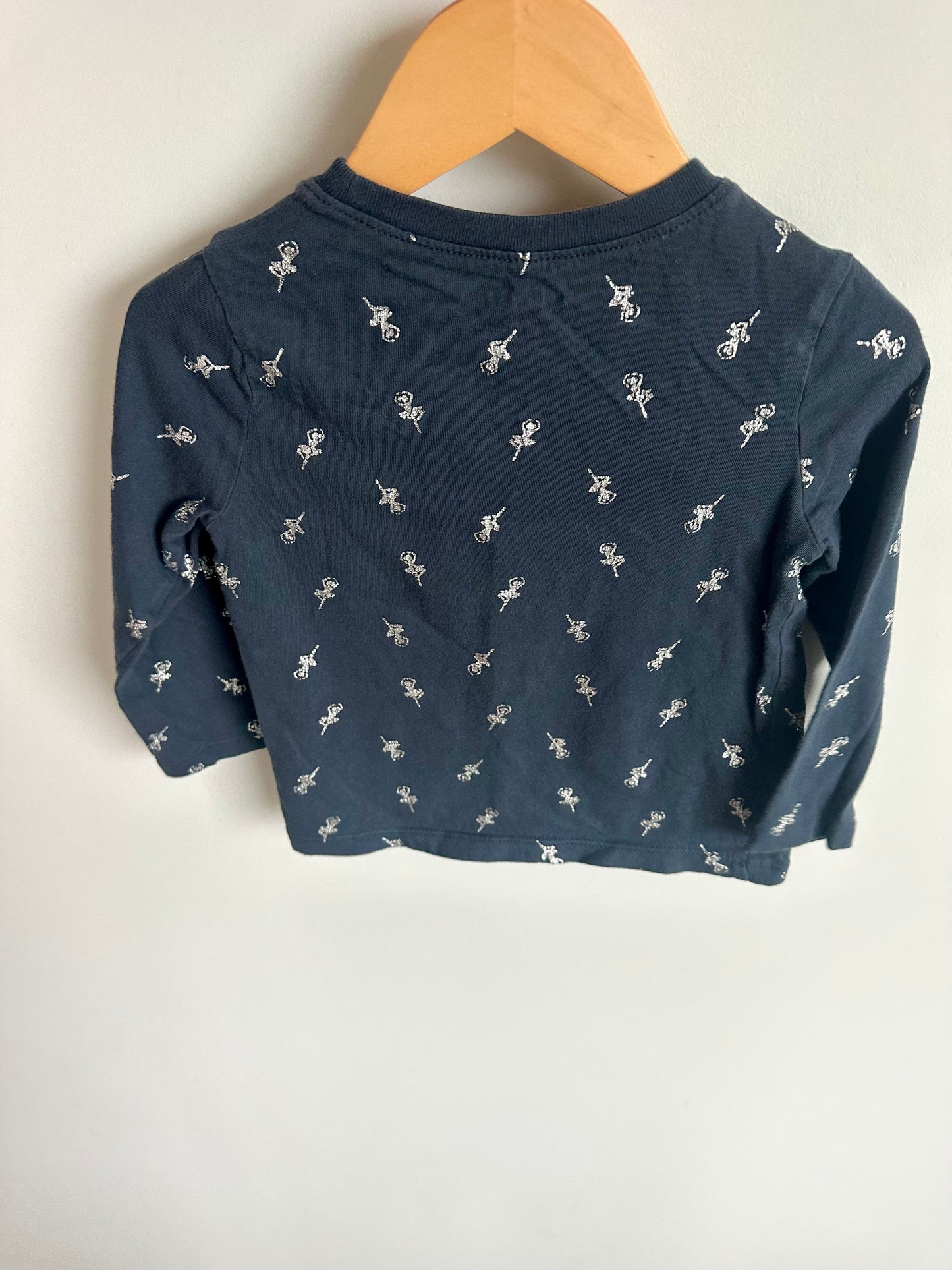 Ballerina Navy Top / 3T