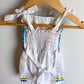 Embroidery White Bird Dress / 12-18m?