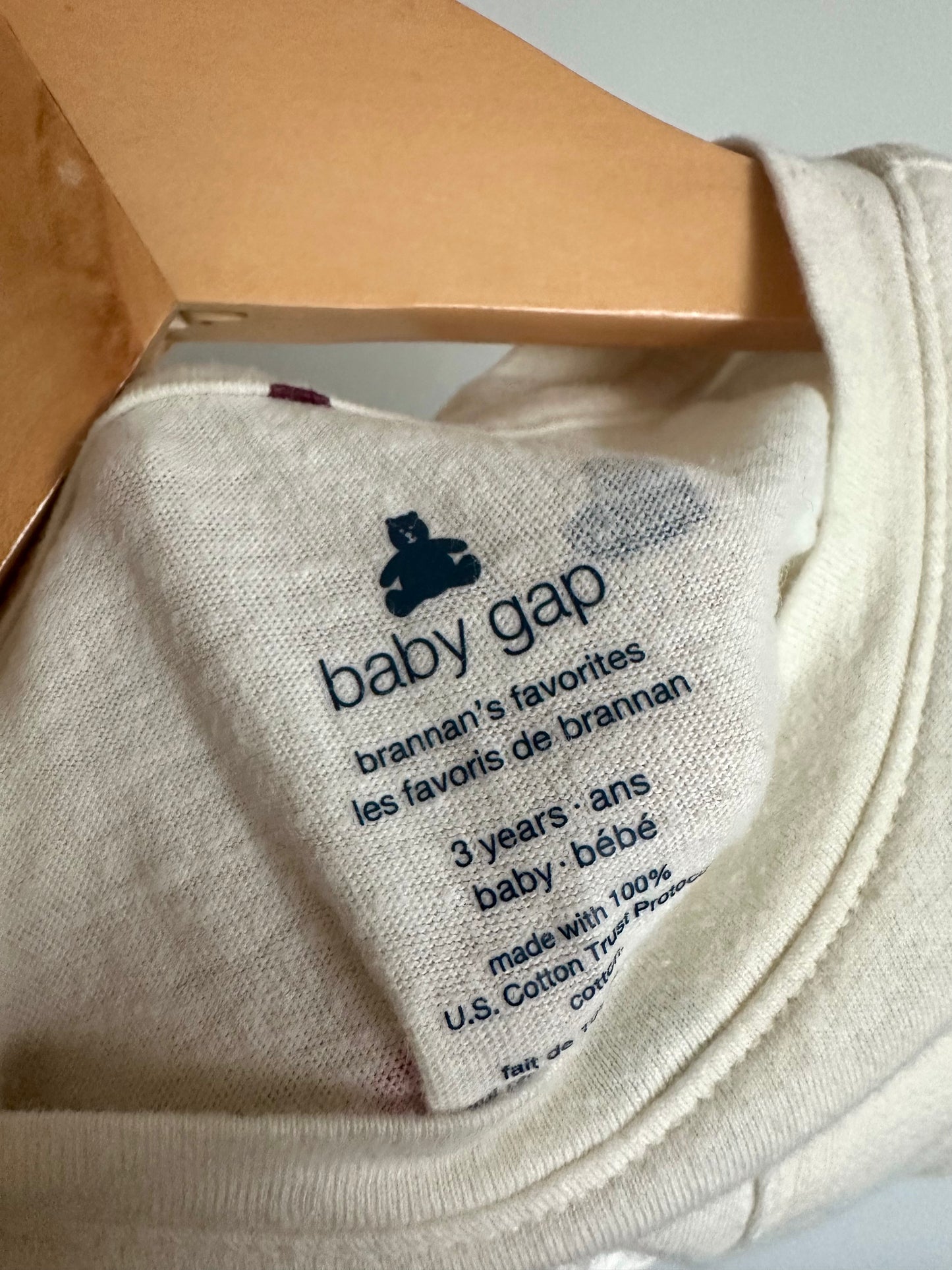 Heart Puffy Sleeve Top / 3T