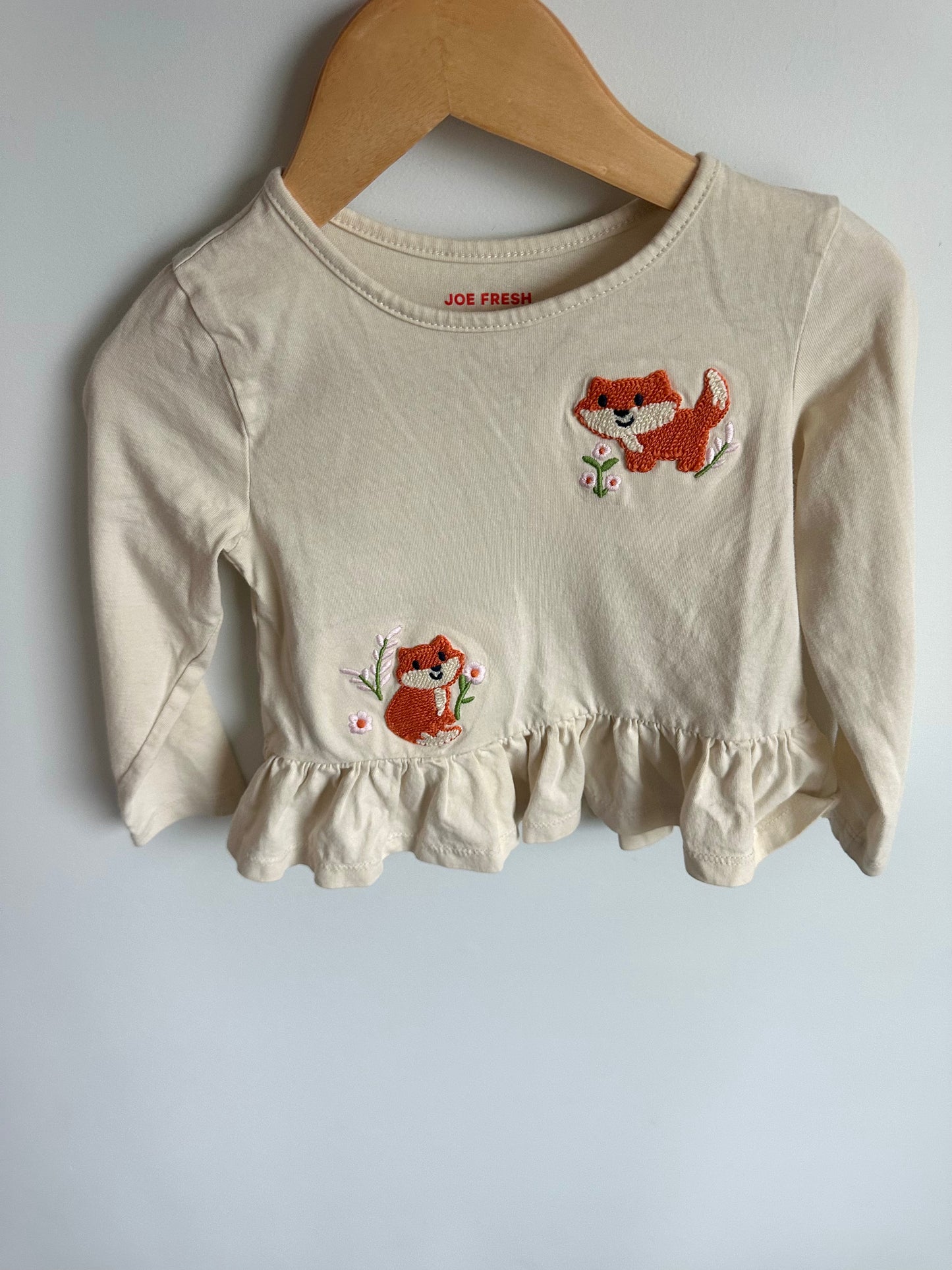 Fox Long Sleeve Top / 3T