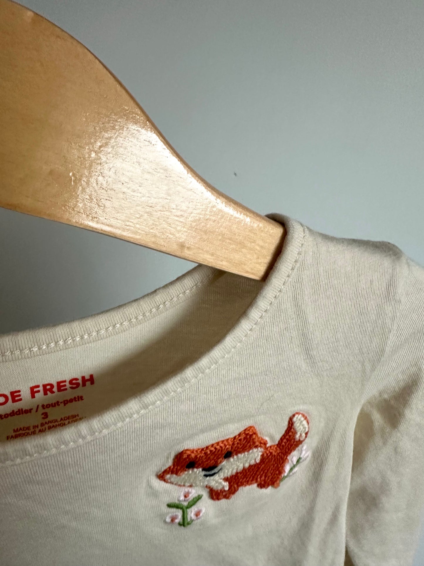 Fox Long Sleeve Top / 3T