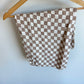 Checkered Baby Swaddle Blanket